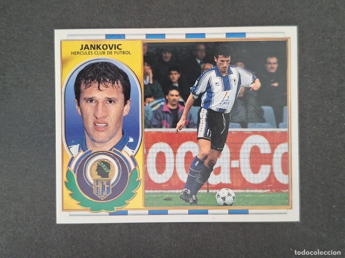 Cromos de f&uacute;tbol: L4 JANKOVIC HERCULES C. F. LIGA ESTE 1996 1997 96 97 NUNCA PEGADO SIN PEGAR
