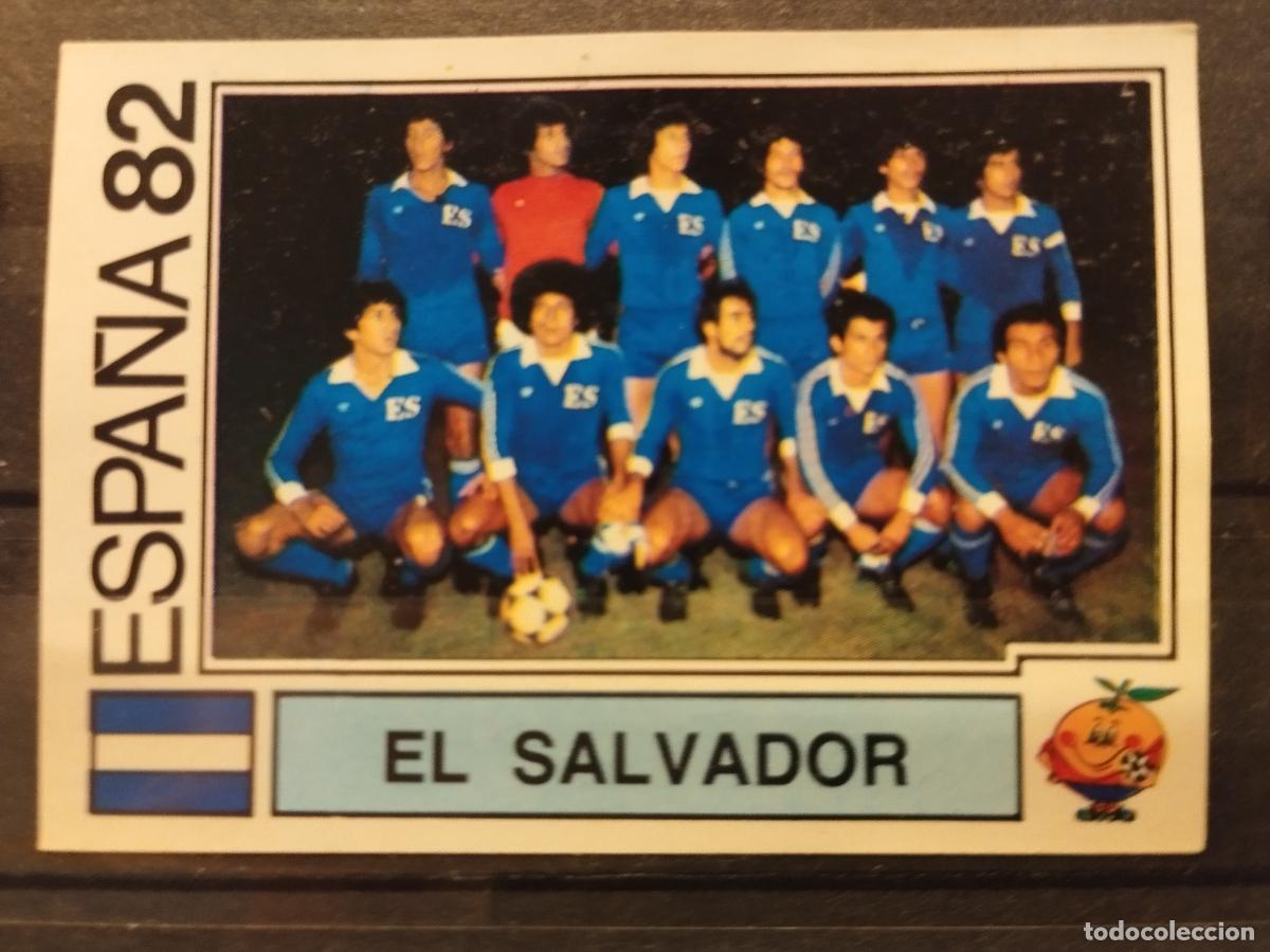 Cromos de f&uacute;tbol: MUNDIAL DE FUTBOL ESPA&Ntilde;A 82. PANINI. N&ordm; 219. SELECCION DEL SALVADOR.