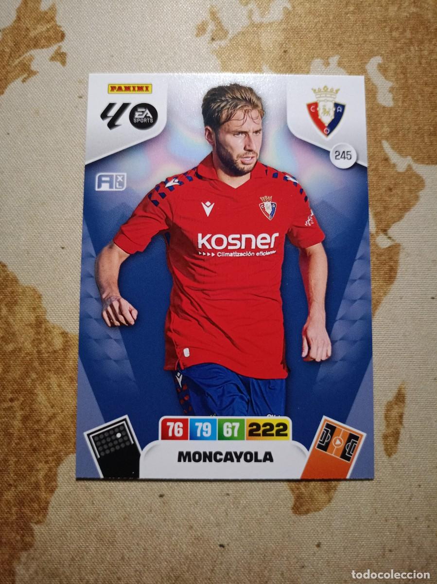 Cromos de f&uacute;tbol: Osasuna 245 MONCAYOLA Adrenalyn 2025-26