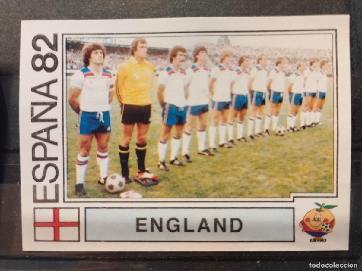 Cromos de f&uacute;tbol: MUNDIAL DE FUTBOL ESPA&Ntilde;A 82. PANINI. N&ordm; 239. SELECCION DE INGLATERRA.