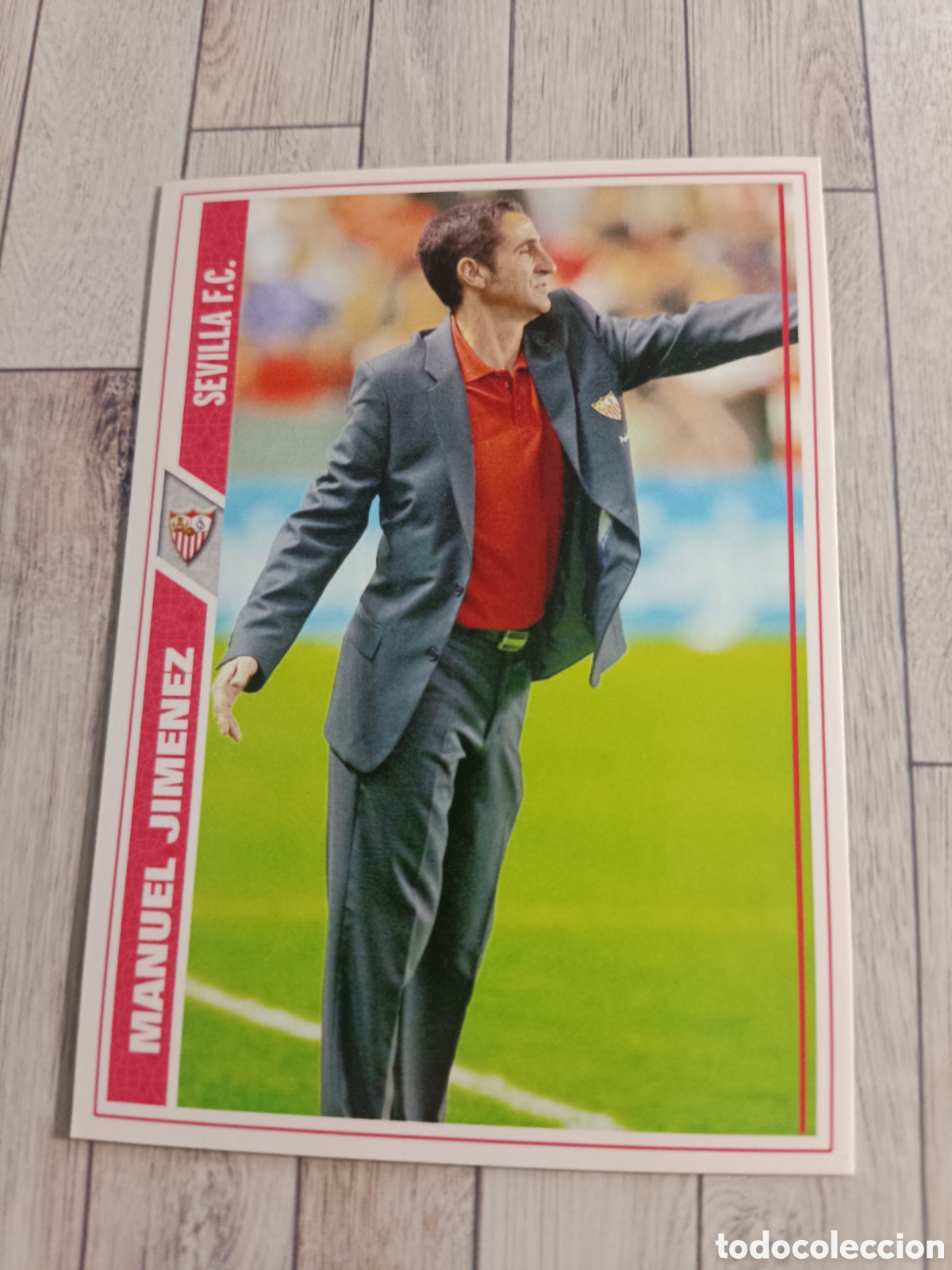 Cromos de f&uacute;tbol: 625 MANUEL JIMENEZ SEVILLA LAS FICHAS DE LA LIGA FICHAJE FICHA + MUNDICROMO 2007 2008 07 08