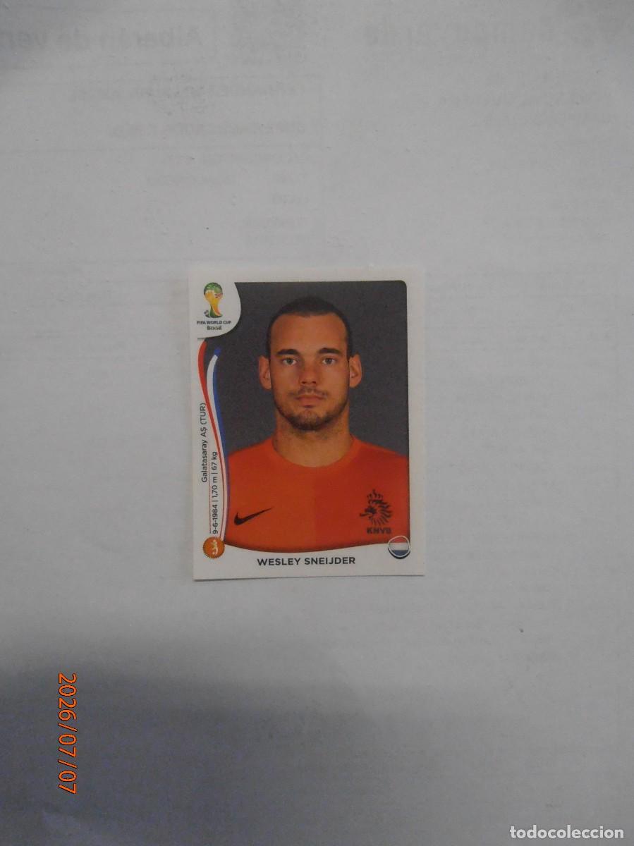 Cromos de f&uacute;tbol: Wesley Sneijder - Holanda Eurocopa 2016
