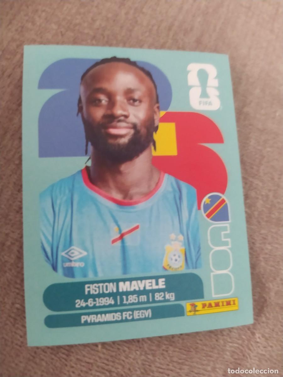 Cromos de f&uacute;tbol: COD 18 Fiston MAYELE RD Congo Mundial 2026 Panini