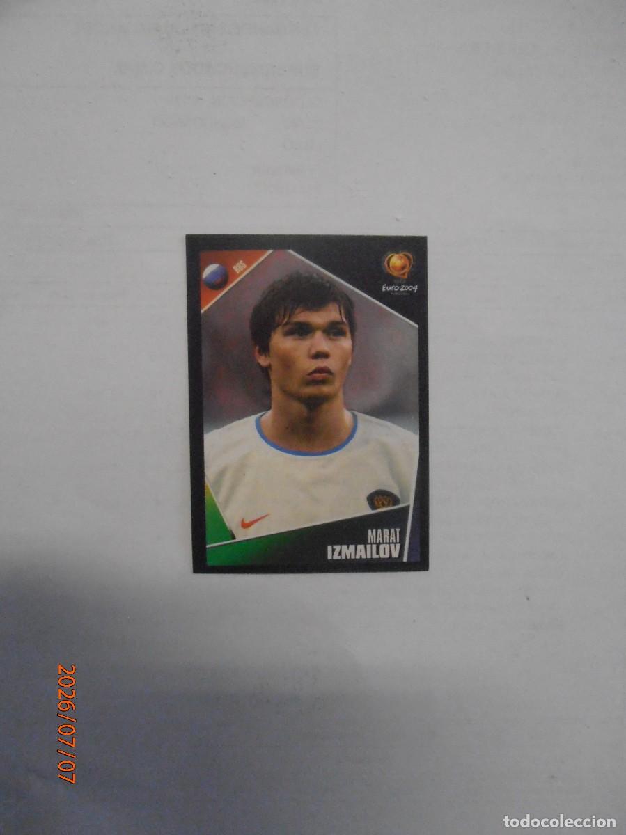 Cromos de f&uacute;tbol: Marat Izmailov - 64- Rusia - Euro2004