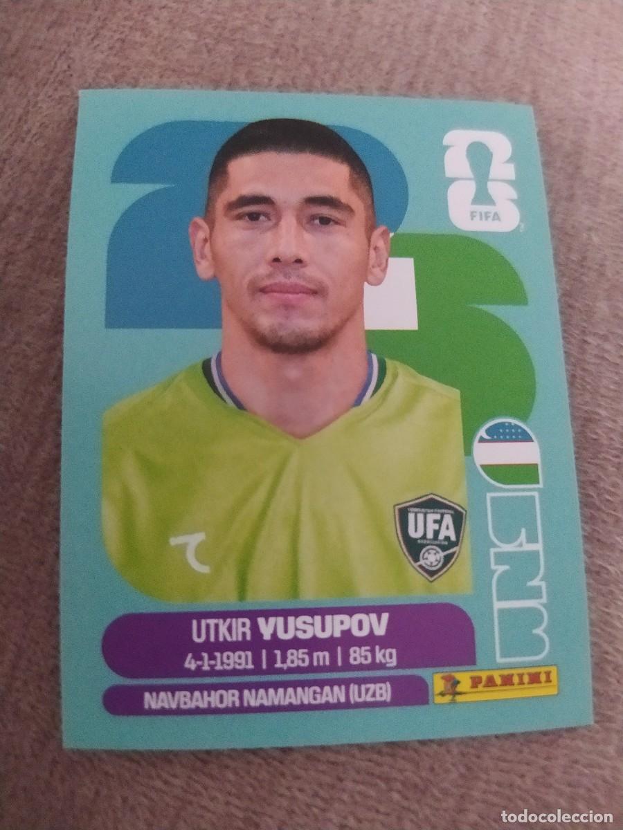 Cromos de f&uacute;tbol: UZB 02 Utkir YUSUPOV 2 Uzbekist&aacute;n Mundial 2026 Panini