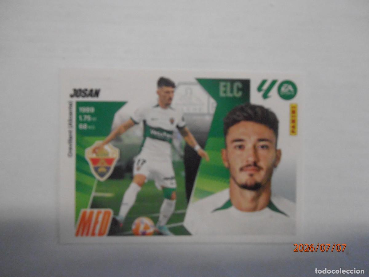 Cromos de f&uacute;tbol: Josan - Elche -Este 2025/26