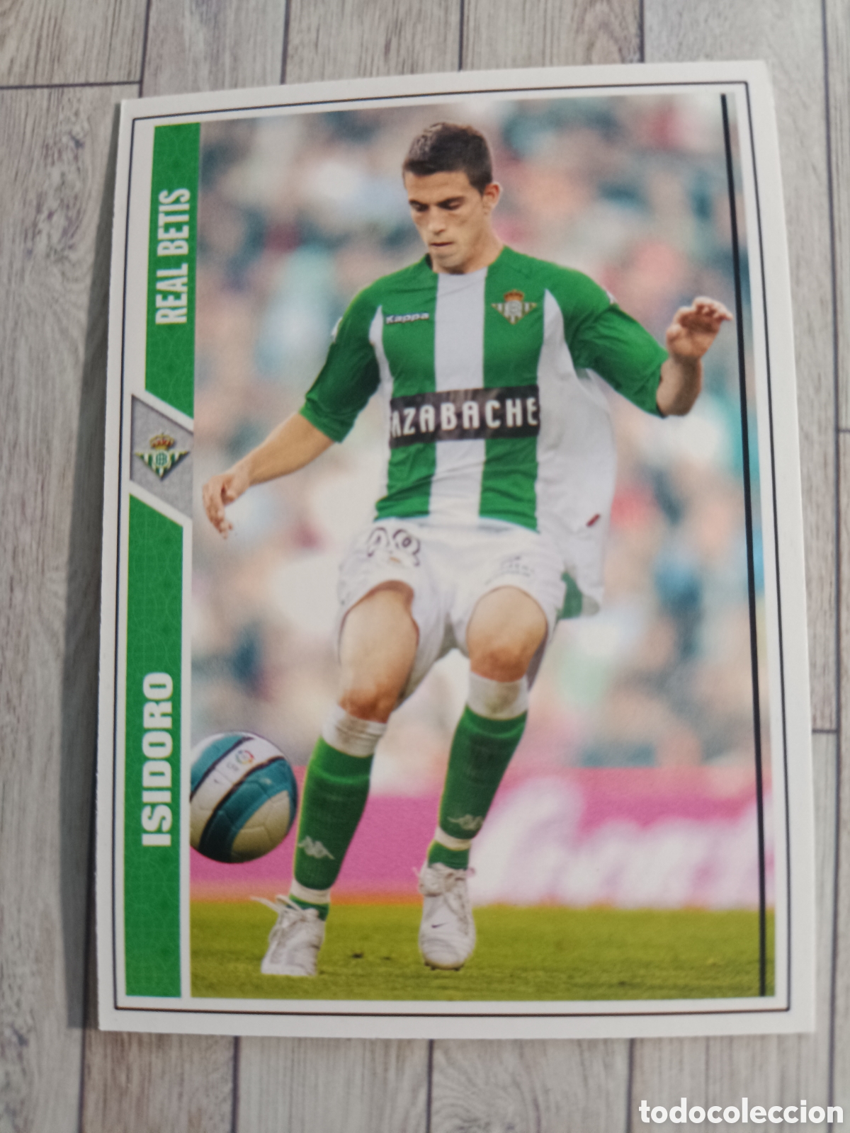 Figurine di Calcio: 644 ISIDORO REAL BETIS LAS FICHAS DE LA LIGA FICHAJE FICHA + MUNDICROMO 2007 2008 07 08