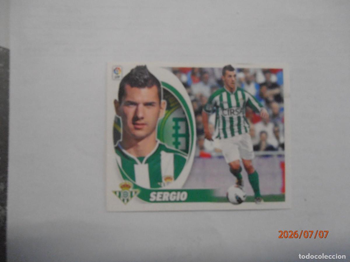 Figurine di Calcio: Sergio - Betis - 12 bis- Este 2012-13