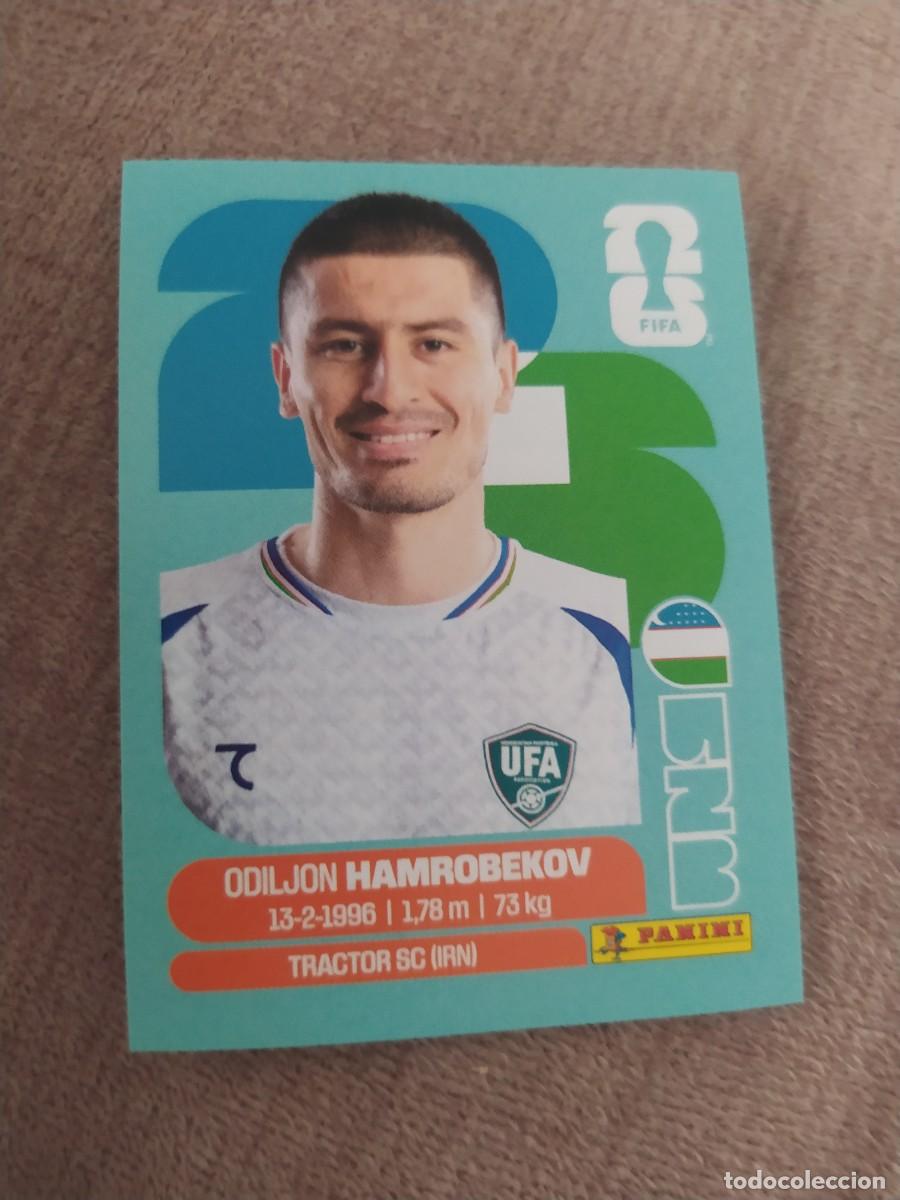 Cromos de f&uacute;tbol: UZB 10 Odiljon HAMROBEKOV Uzbekist&aacute;n Mundial 2026 Panini