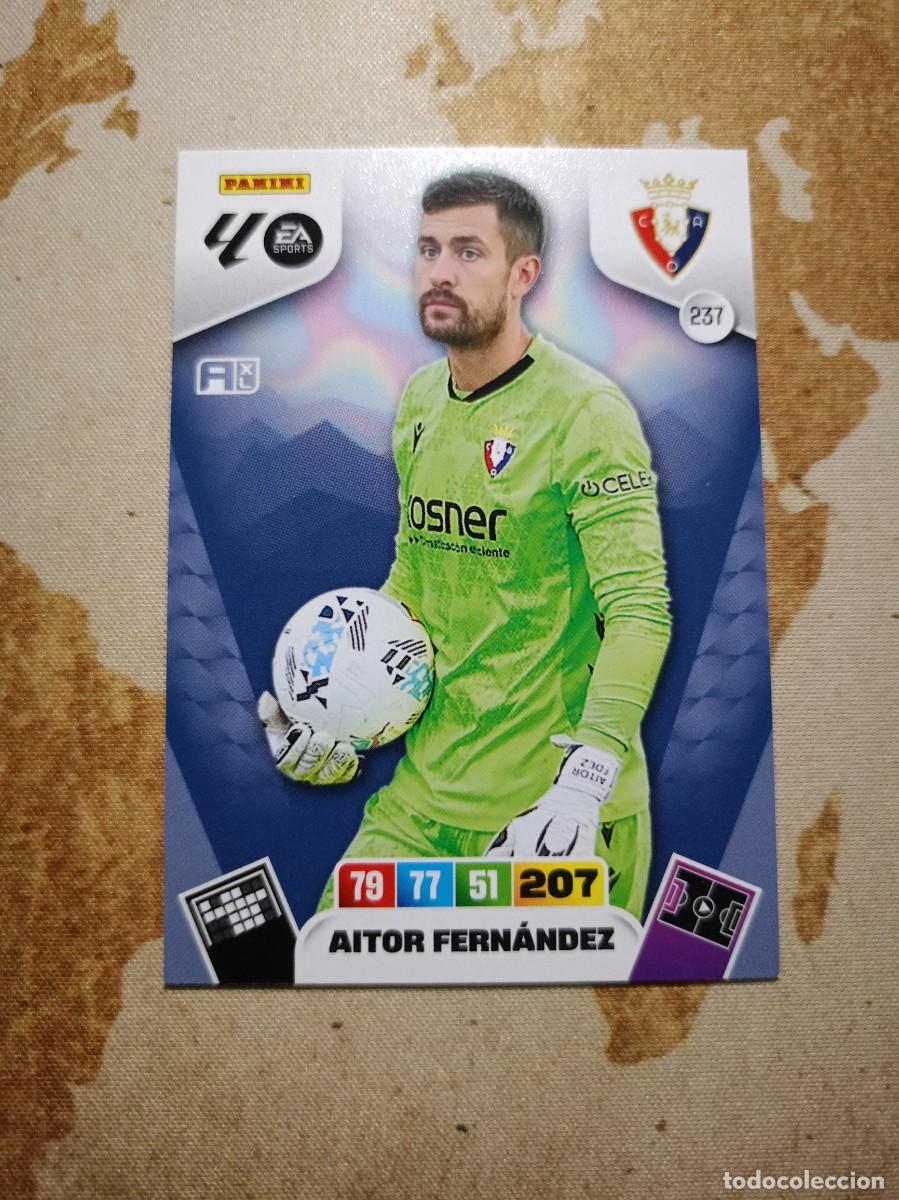 Cromos de f&uacute;tbol: Osasuna 237 AITOR FERN&Aacute;NDEZ Adrenalyn 2025-26