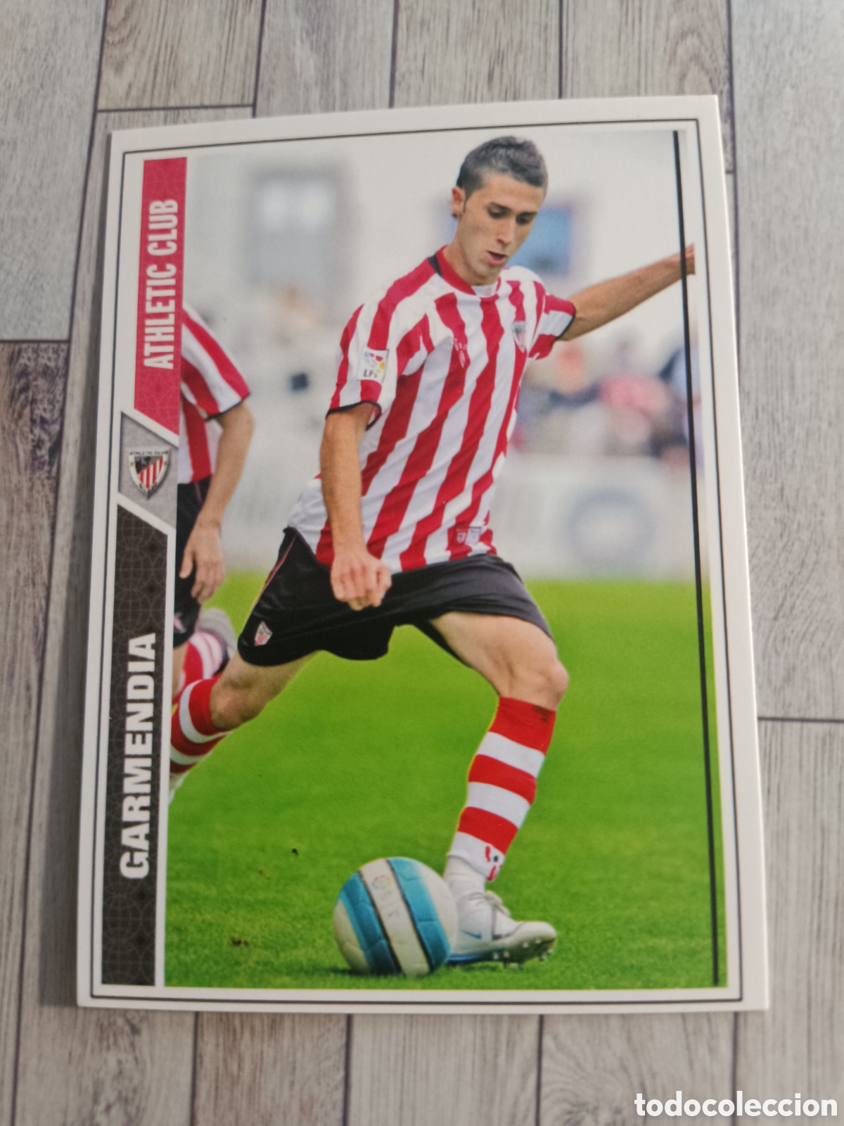 Cromos de f&uacute;tbol: 646 GARMENDIA ATHLETIC DE BILBAO LAS FICHAS DE LA LIGA FICHAJE FICHA + MUNDICROMO 2007 2008 07 08