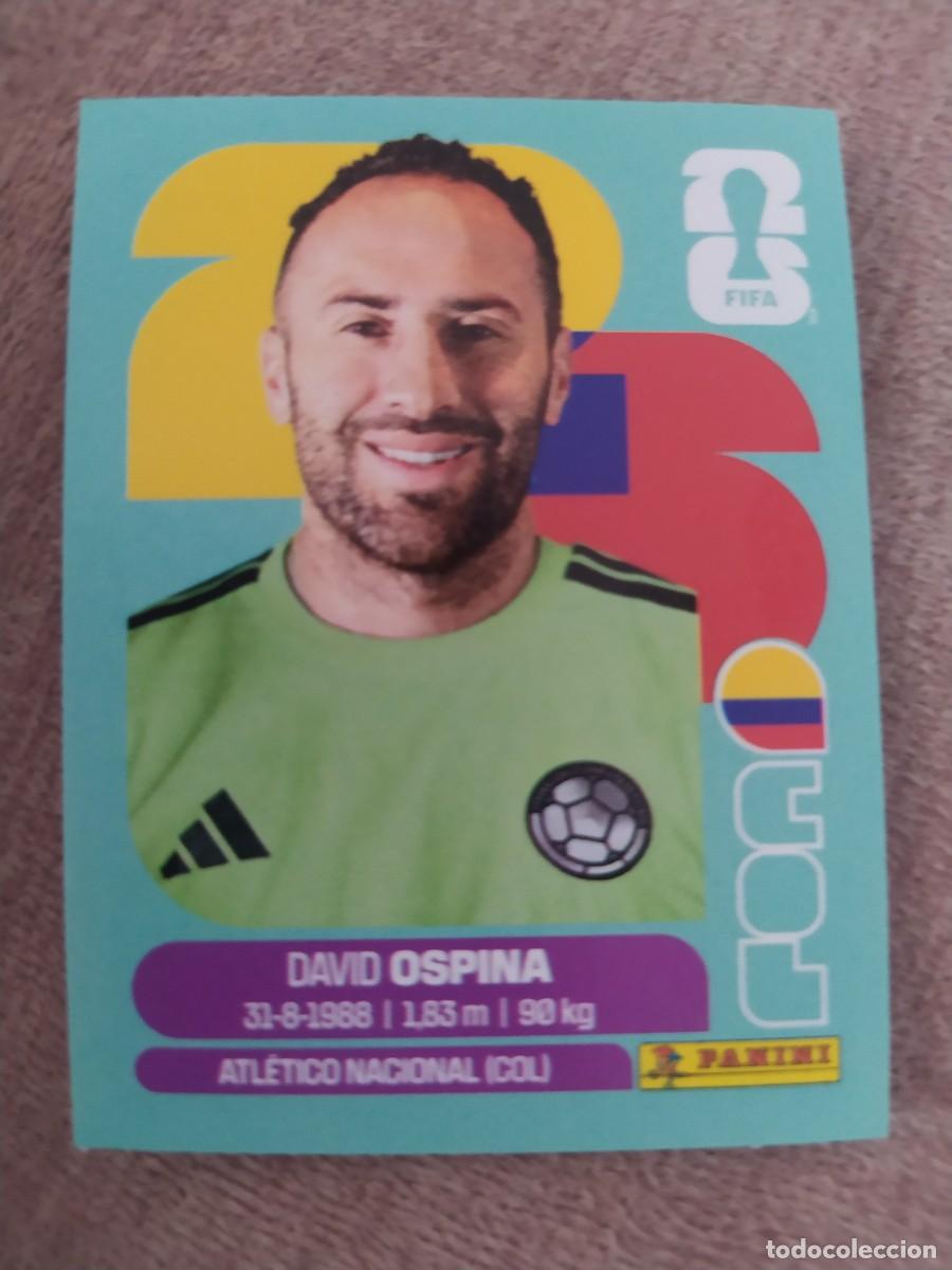 Cromos de f&uacute;tbol: COL 03 David OSPINA 3 Colombia Mundial 2026 Panini