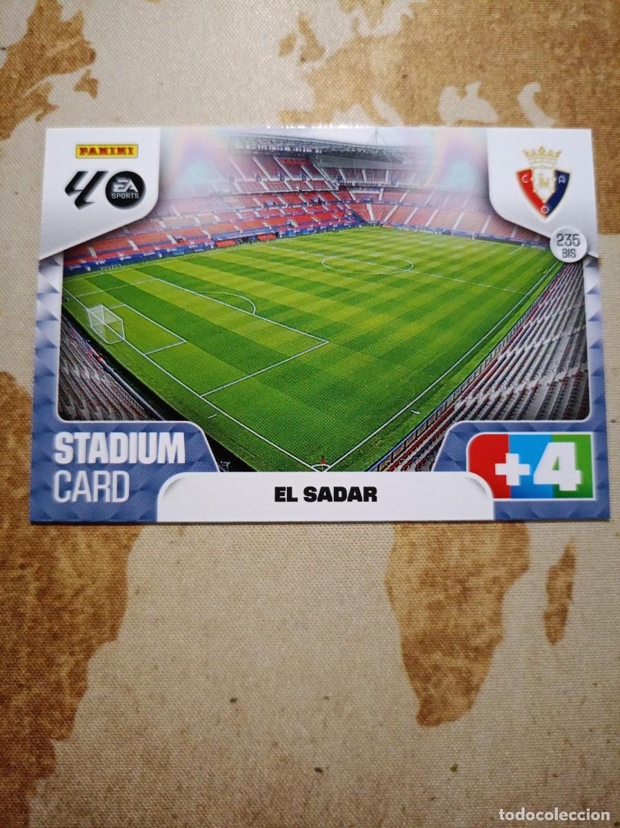 Cromos de f&uacute;tbol: Osasuna 235 bis ESTADIO EL SADAR Adrenalyn 2025-26