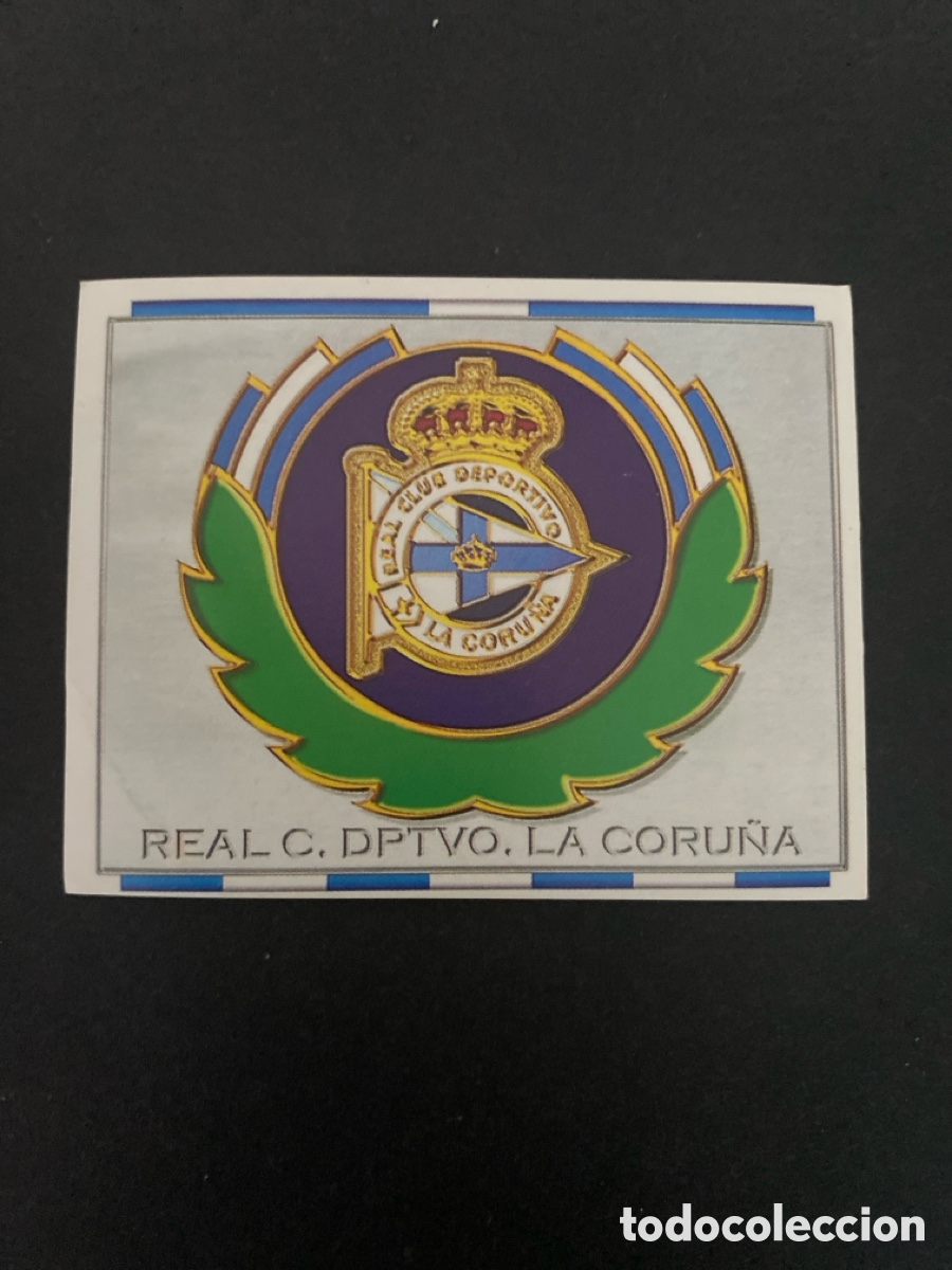 Cromos de f&uacute;tbol: Cromo liga 96/97 RCD La Coru&ntilde;a nunca pegado