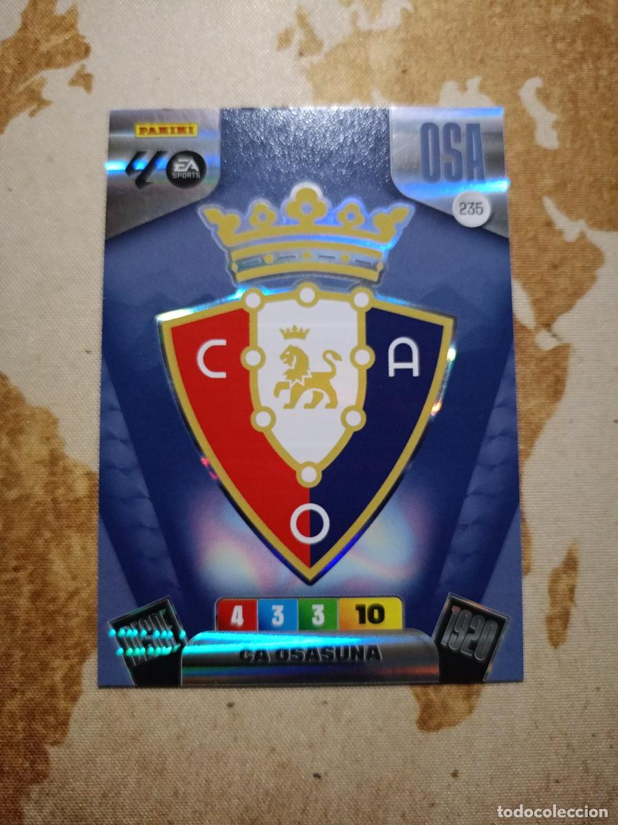 Cromos de f&uacute;tbol: Osasuna 235 ESCUDO Adrenalyn 2025-26