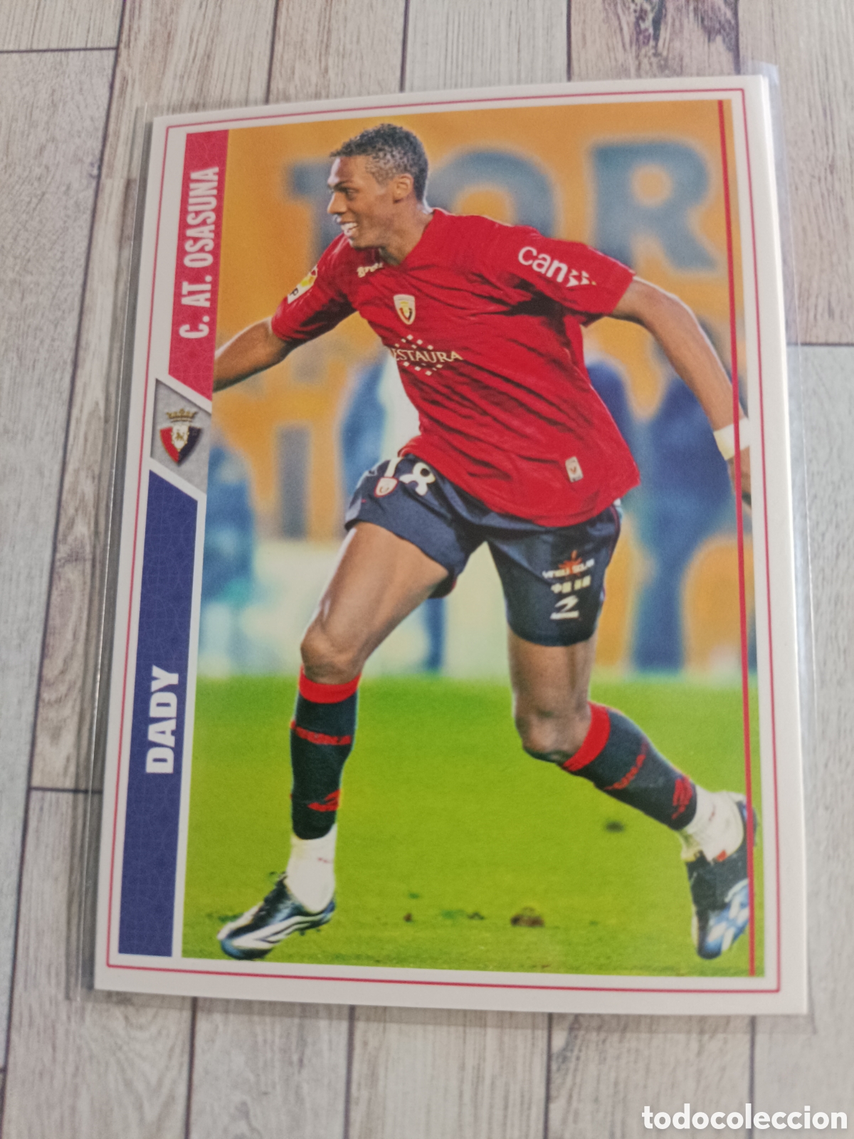 Cromos de f&uacute;tbol: 637 DADY OSASUNA LAS FICHAS DE LA LIGA FICHAJE FICHA + MUNDICROMO 2007 2008 07 08