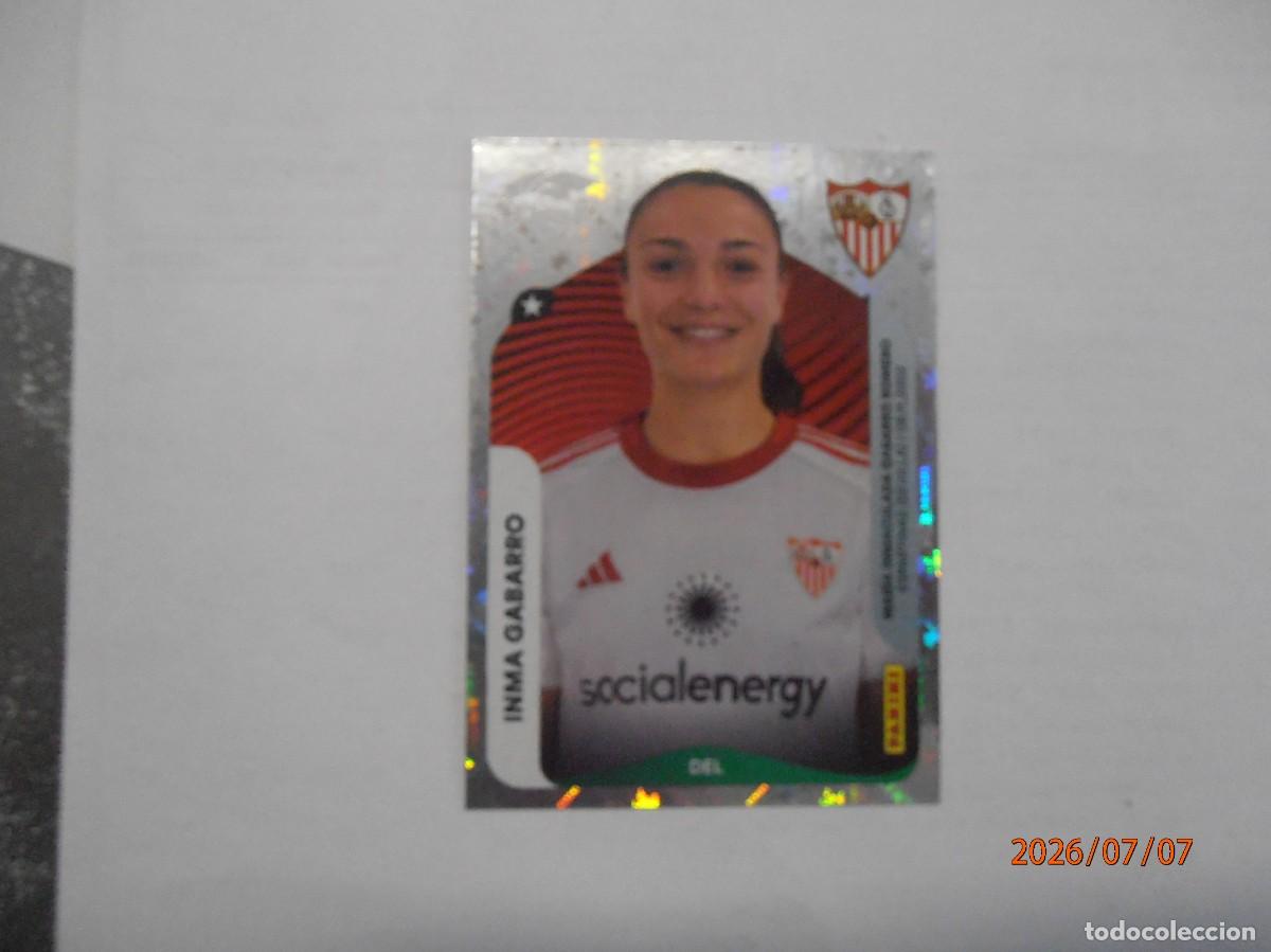 Cromos de f&uacute;tbol: Inma Gabarro- Sevilla -320-2025/26