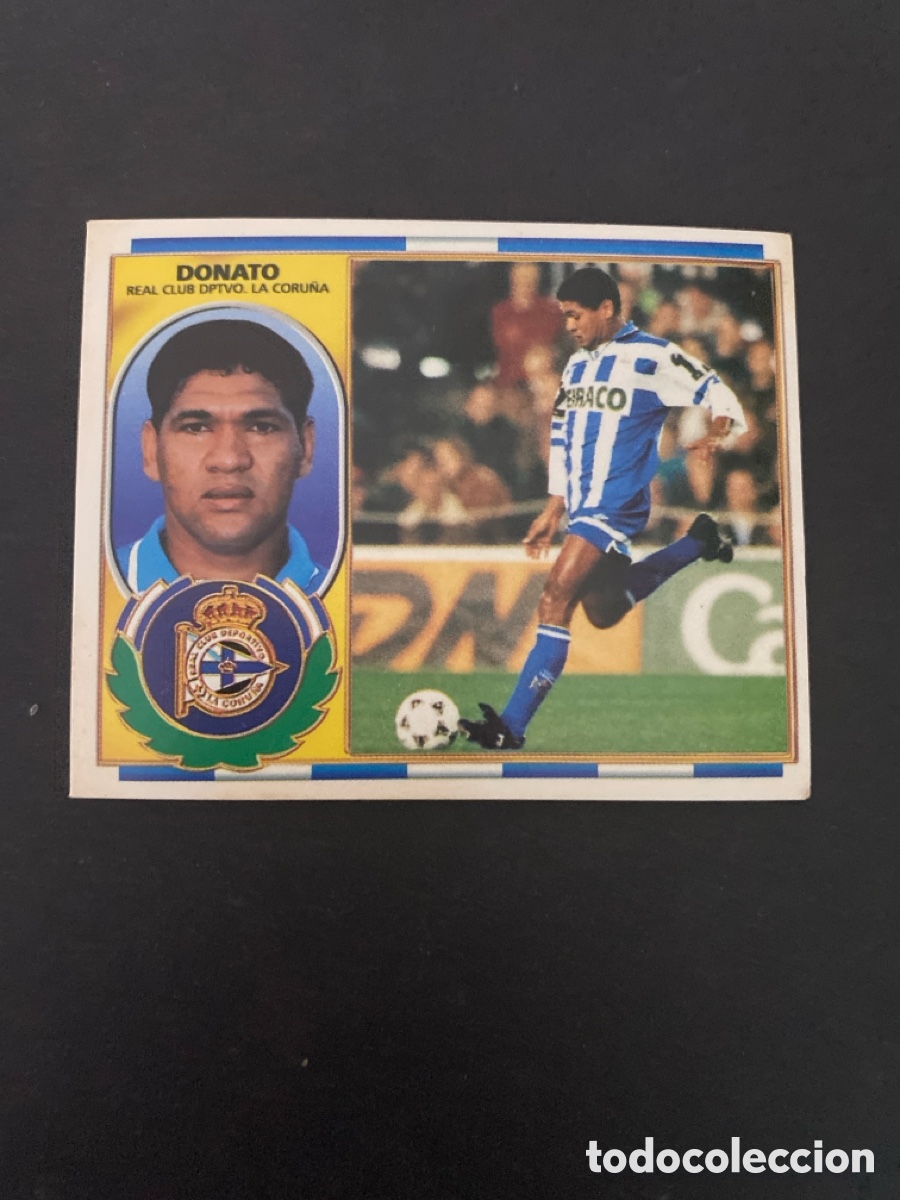 Cromos de f&uacute;tbol: Cromo liga 96/97 RCD La Coru&ntilde;a nunca pegado