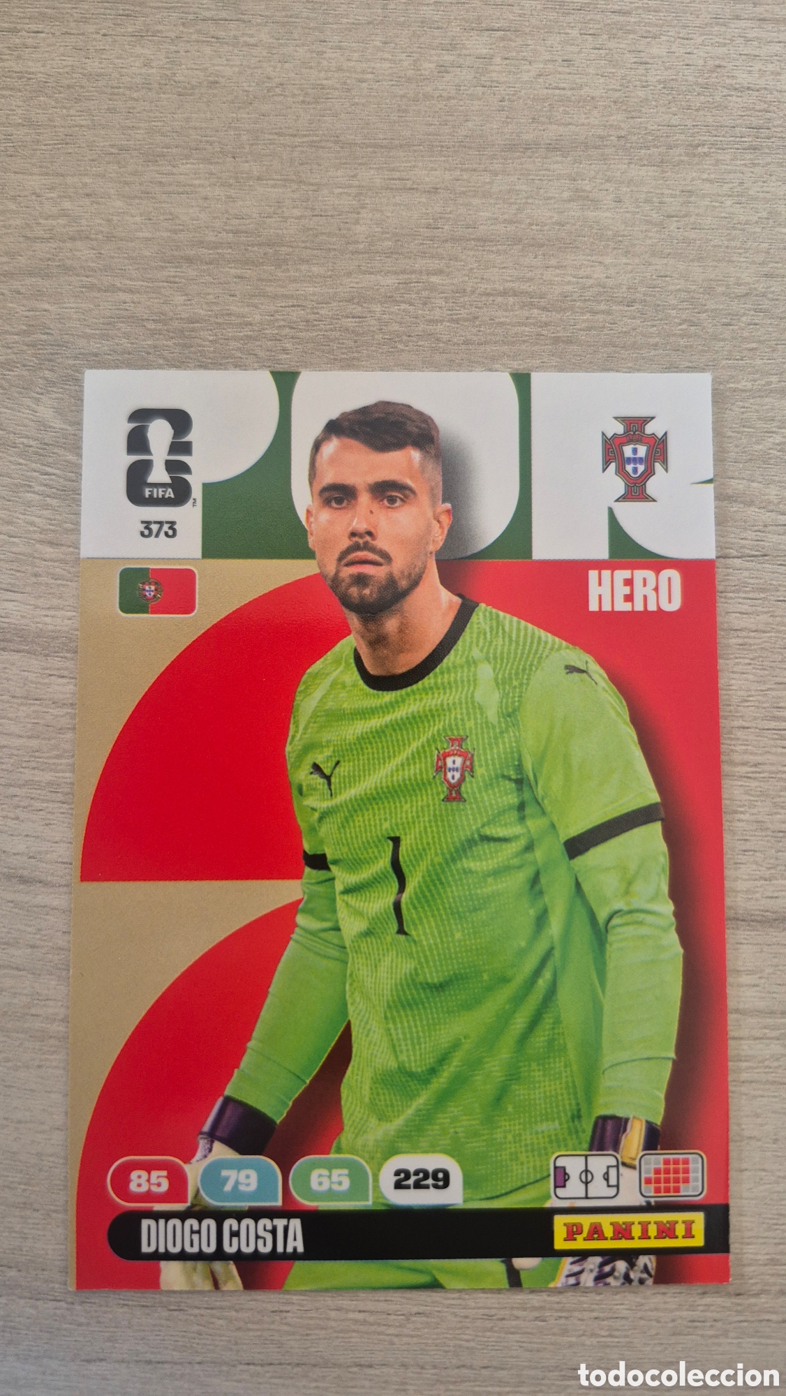 Cromos de f&uacute;tbol: N&deg;373 Portugal Diogo Costa Adrenalyn FIFA World Cup 26