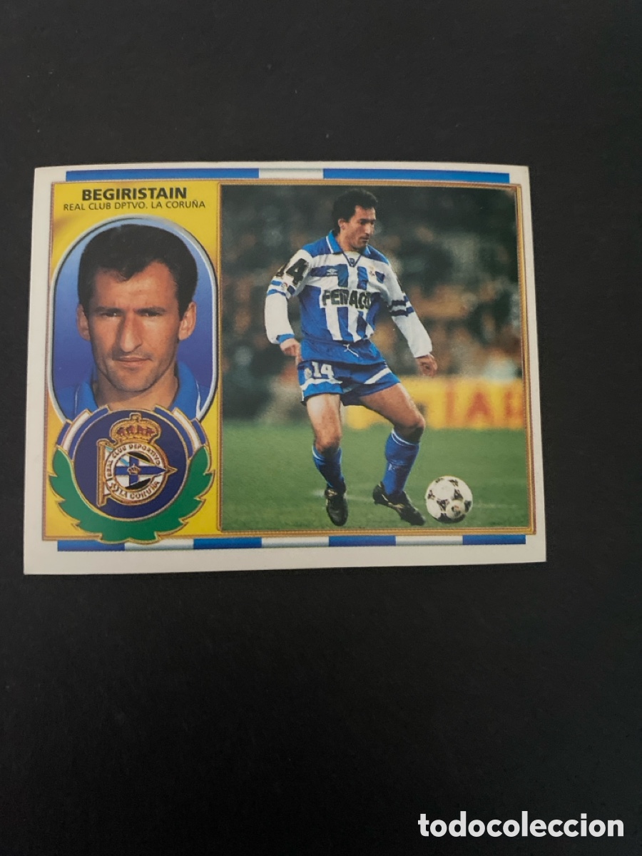 Cromos de f&uacute;tbol: Cromo liga 96/97 RCD La Coru&ntilde;a nunca pegado