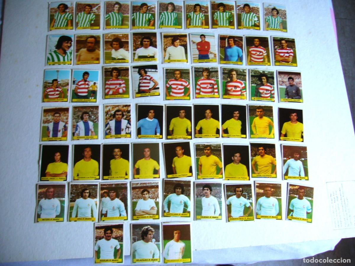 Football Stickers: LOTE de CROMOS LIGA 1975-1976 75/76 EDICIONES FINI SIN PEGAR