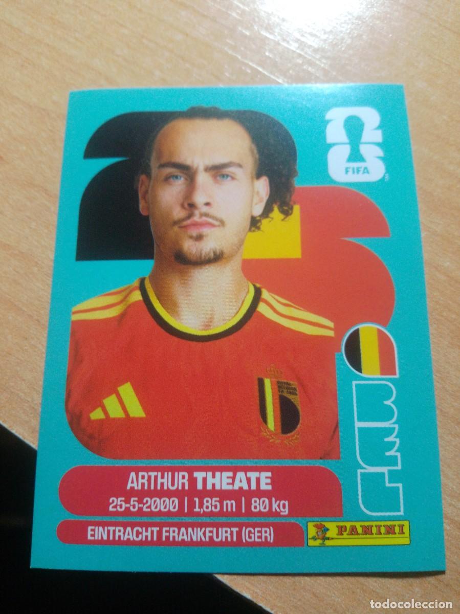 Cromos de f&uacute;tbol: BEL 3 THEATE BELGICA MUNDIAL FIFA WORLD CUP 2026 26 PANINI STICKERS NUEVO