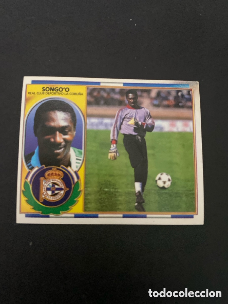 Cromos de f&uacute;tbol: Cromo liga RCD La Coru&ntilde;a nunca pegado