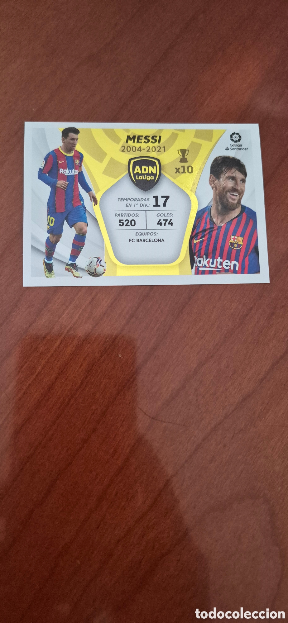 Football Stickers: CROMO MESSI ADN T.21 22 BARCELONA
