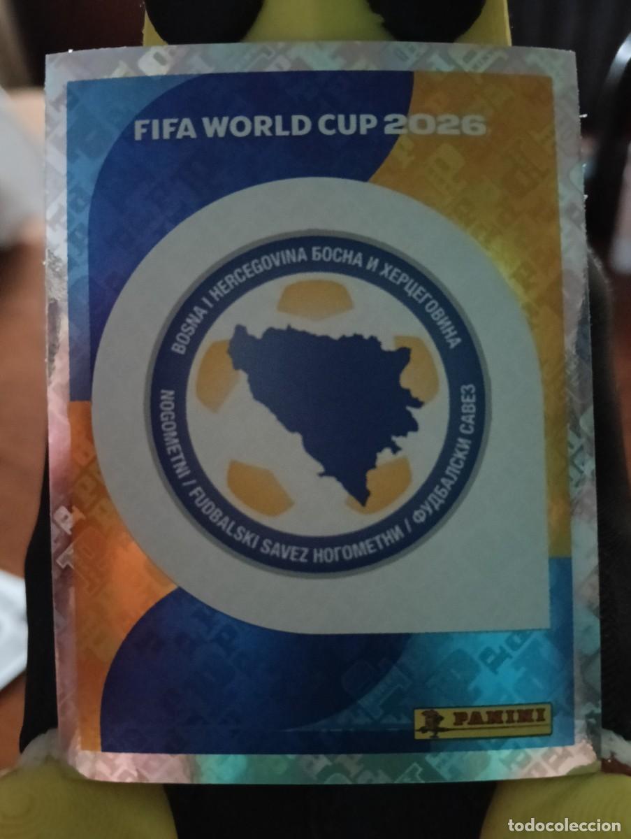 Cromos de f&uacute;tbol: Mundial 2026 - Logo - N&deg; 1 - Bosnia-Herzegovina