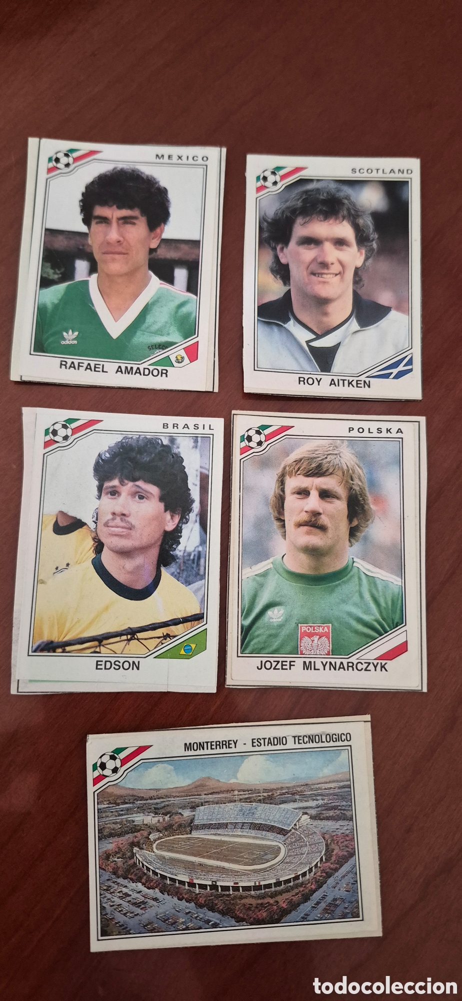 Figurine di Calcio: CROMOS MUNDIAL M&Eacute;XICO
