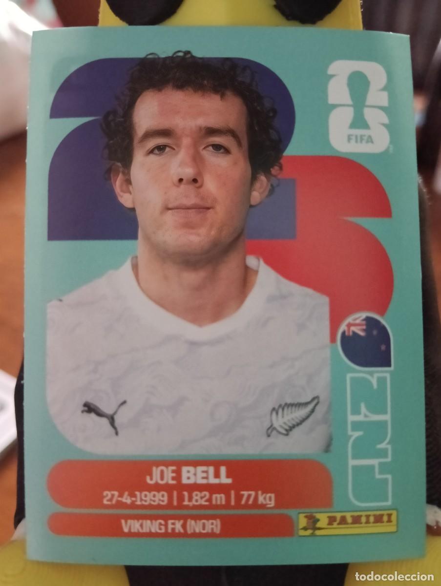 Cromos de f&uacute;tbol: Mundial 2026 - Joe Bell - N&deg; 10 - N.Zelanda
