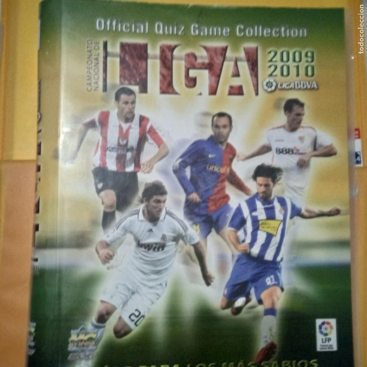 Fu&szlig;ball-Sticker: &Aacute;LBUM ARCHICADOR MUNDICROMO 2009 2010 (PLASTICO)