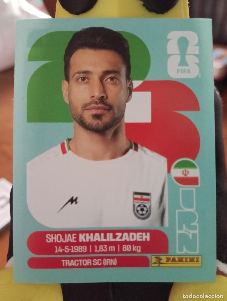 Cromos de f&uacute;tbol: Mundial 2026 - Khalilzadeh - N&deg; 6 - Ir&aacute;n