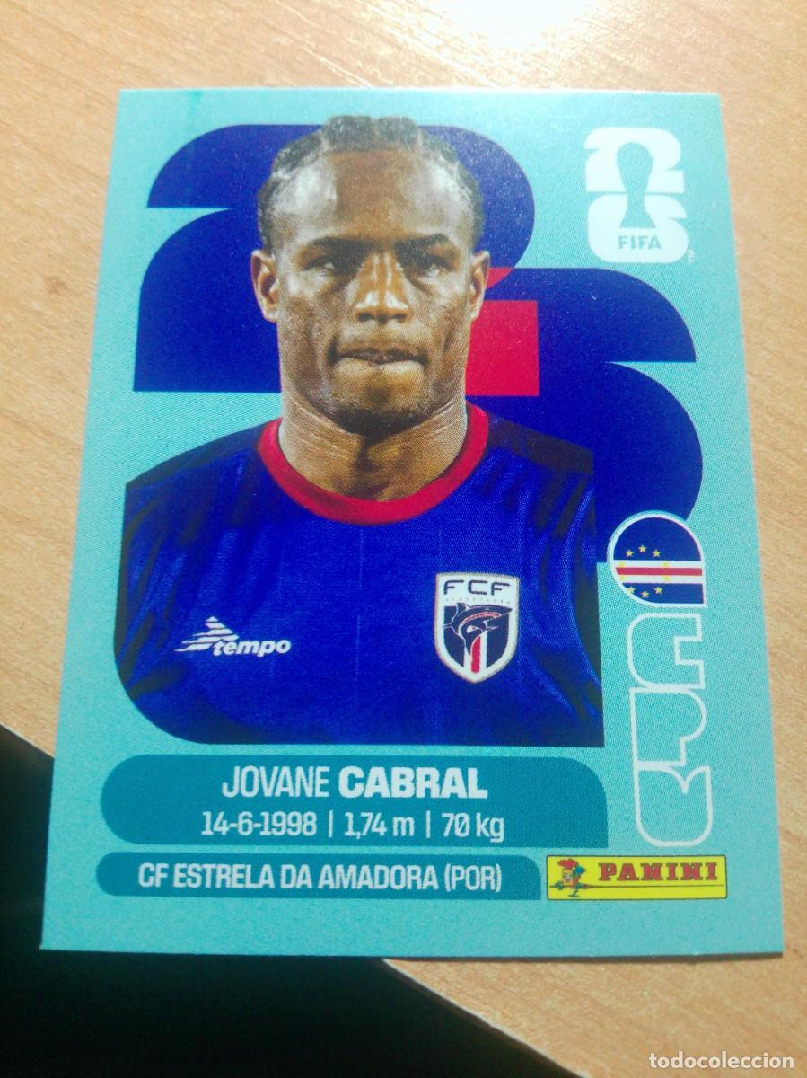 Football Stickers: CPV 16 CABRAL CABO VERDE MUNDIAL FIFA WORLD CUP 2026 26 PANINI STICKERS NUEVO