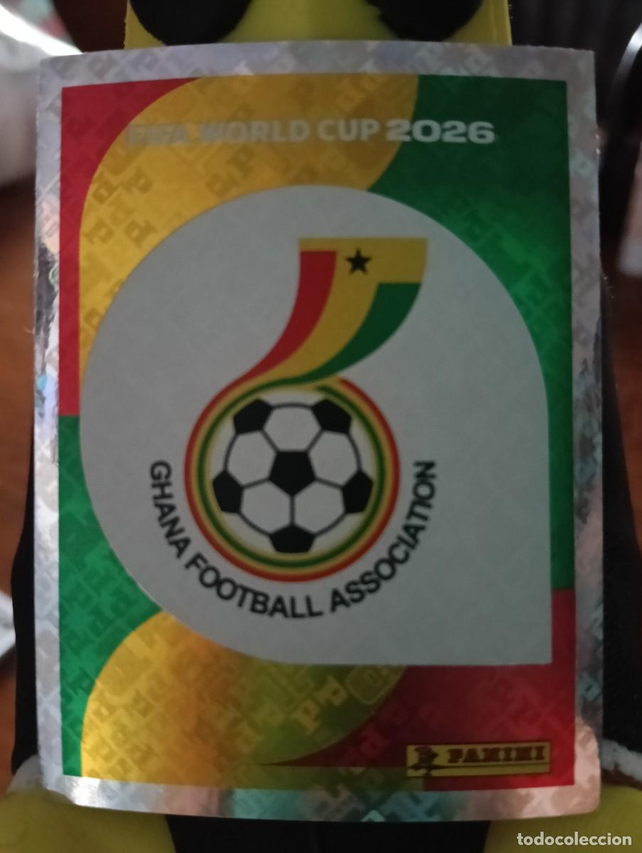 Cromos de f&uacute;tbol: Mundial 2026 - Logo - N&deg; 1 - Ghana