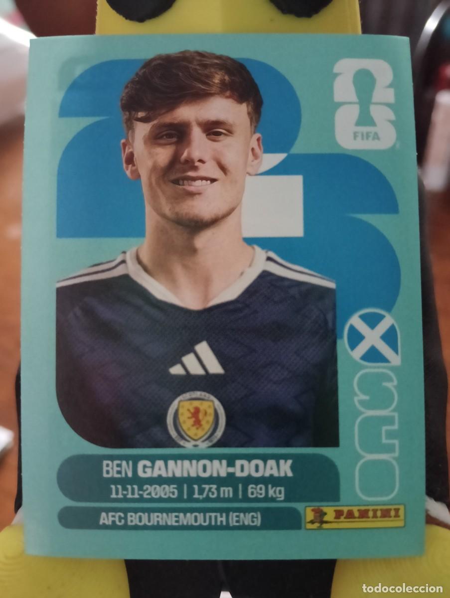 Cromos de f&uacute;tbol: Mundial 2026 - Ben Gannon-Doak - N&deg; 20 - Scotland