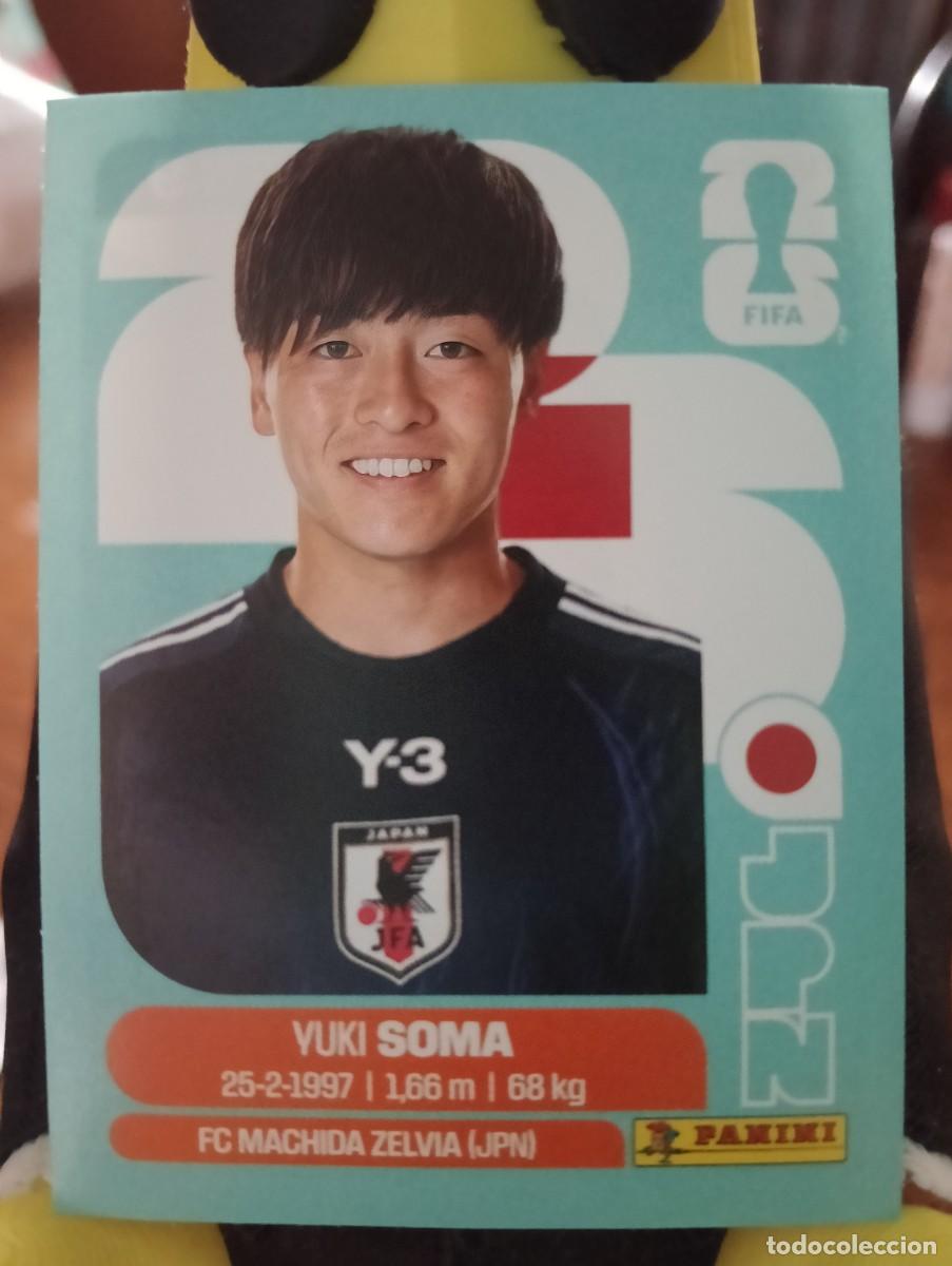 Cromos de f&uacute;tbol: Mundial 2026 - Yuki Soma - N&deg; 9 - Jap&oacute;n