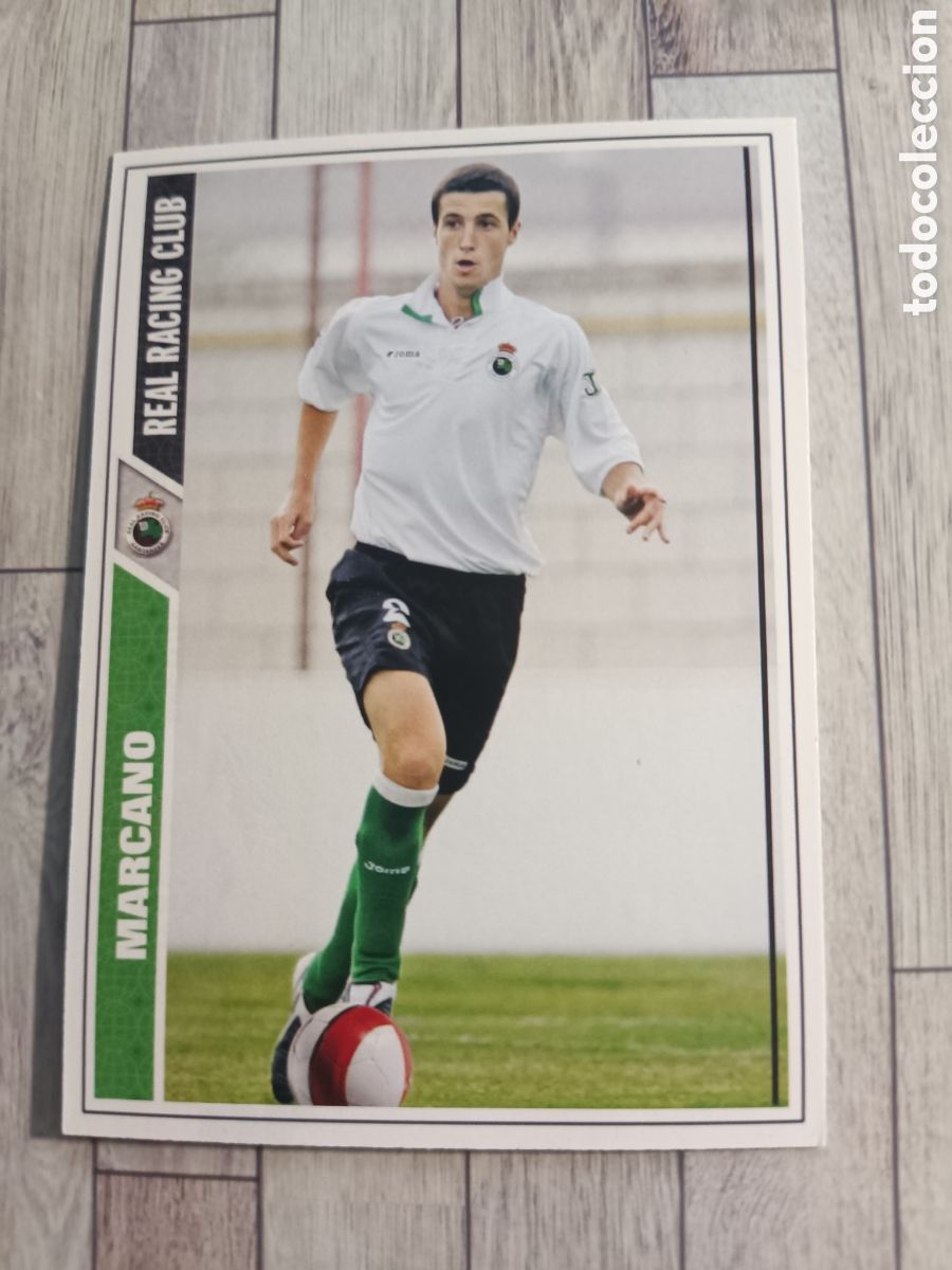 Cromos de f&uacute;tbol: 633 MARCANO RACING DE SANTANDER LAS FICHAS DE LA LIGA FICHAJE FICHA + MUNDICROMO 2007 2008 07 08