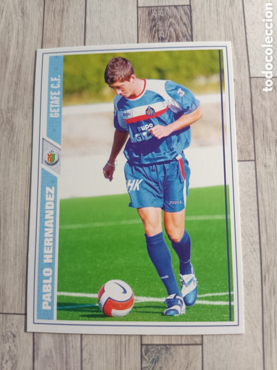 Cromos de f&uacute;tbol: 234 PABLO HERNANDEZ ROOKIE GETAFE LAS FICHAS DE LA LIGA MUNDICROMO 2007 2008 07 08
