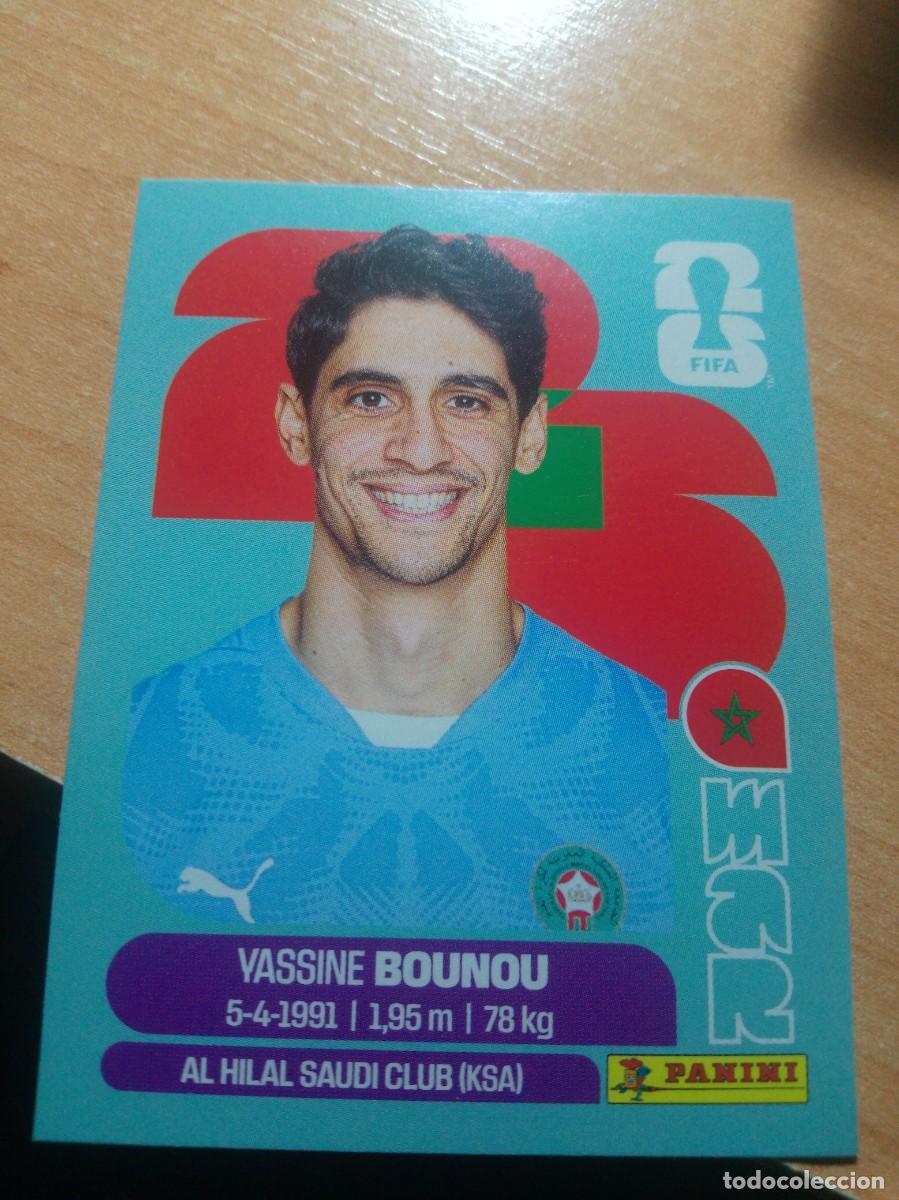 Cromos de f&uacute;tbol: BOUNOU MARRUECOS MAR 2 MUNDIAL FIFA WORLD CUP 2026 26 PANINI STICKERS NUEVO