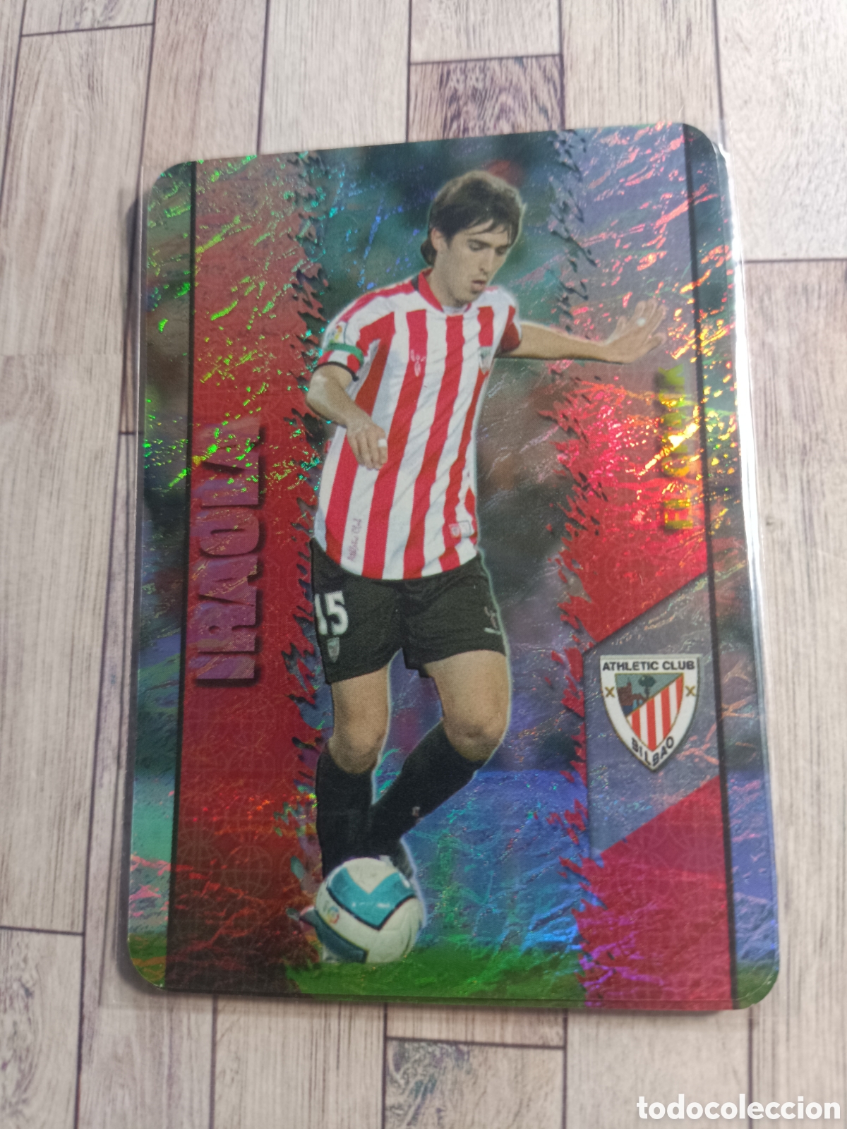 Cromos de f&uacute;tbol: 458 IRAOLA ATHLETIC DE BILBAO EL CRACK LAS FICHAS DE LA LIGA MUNDICROMO 2007 2008 07 08