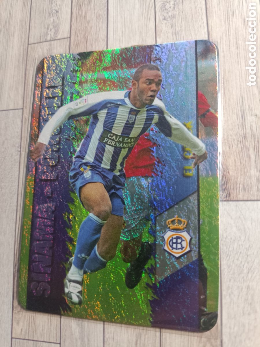 Cromos de f&uacute;tbol: 215 SINAMA-PONGOLLE RECREATIVO LAS FICHAS DE LA LIGA MUNDICROMO 2007 2008 07 08