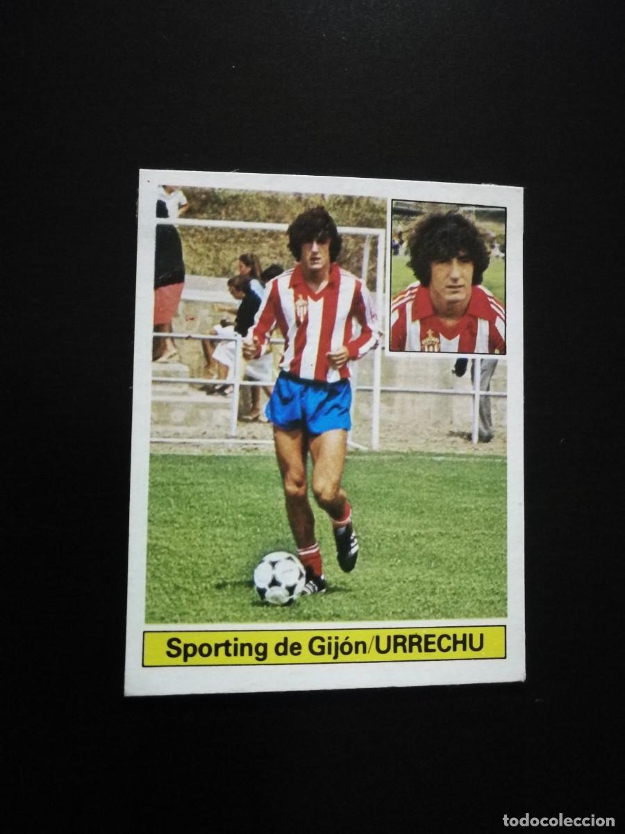 Figurine di Calcio: URRECHU SPORTING GJON ESTE 1981 1982 CROMO FUTBOL LIGA 81 82 - DESPEGADO - FICHAJE 11