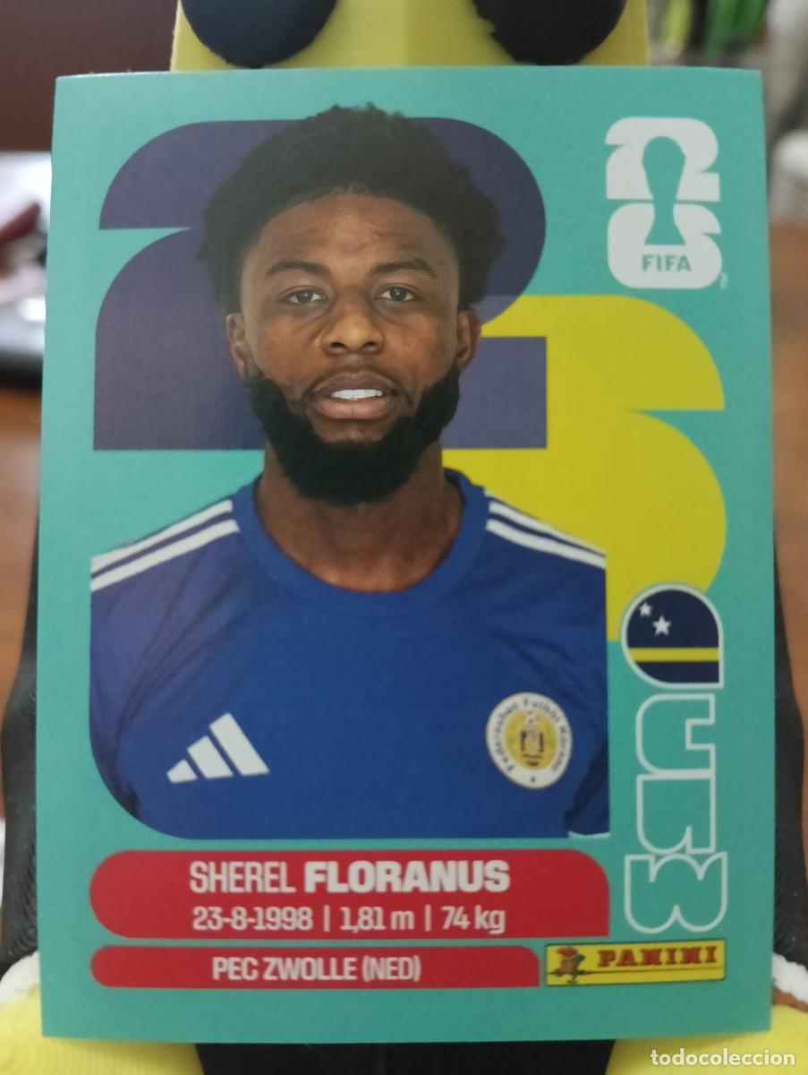 Cromos de f&uacute;tbol: Mundial 2026 - Sherel Floranus - N&deg; 4 - Curacao