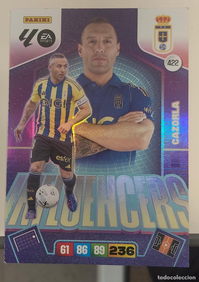 Cromos de f&uacute;tbol: Cazorla Influencers Adrenalyn XL 2025-26