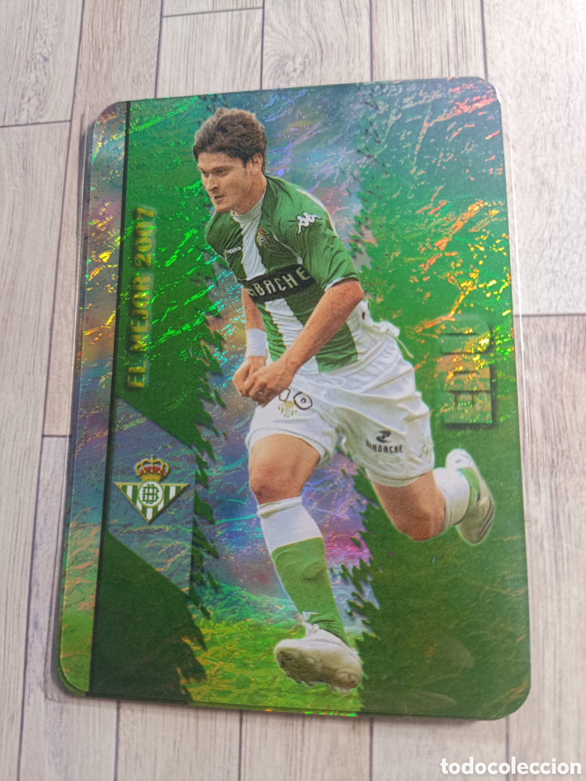 Cromos de f&uacute;tbol: 432 EDU REAL BETIS MUNDICROMO LAS FICHAS DE LA LIGA MUNDICROMO 2007 2008 07 08
