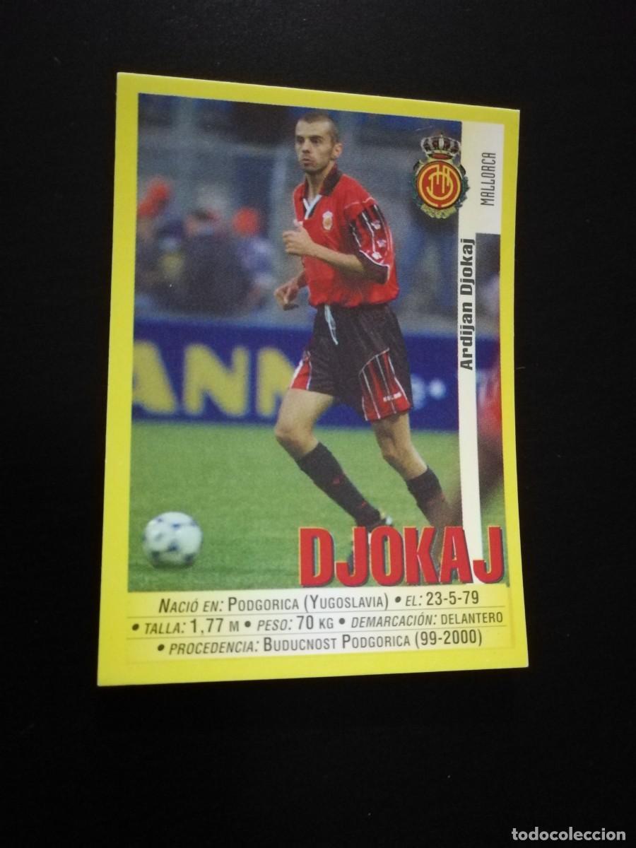Football Stickers: Djokaj RCD Mallorca 54a PANINI LIGA 1999/2000 99 00 NUNCA PEGADO SIN PEGAR