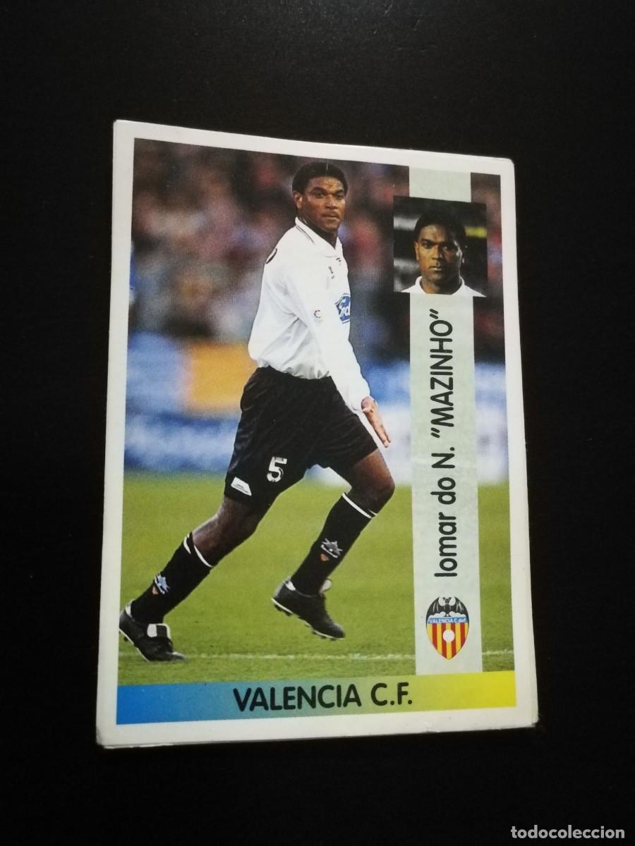 Cromos de f&uacute;tbol: Mazinho Valencia CF, Panini 96/97 NUNCA PEGADO SIN PEGAR