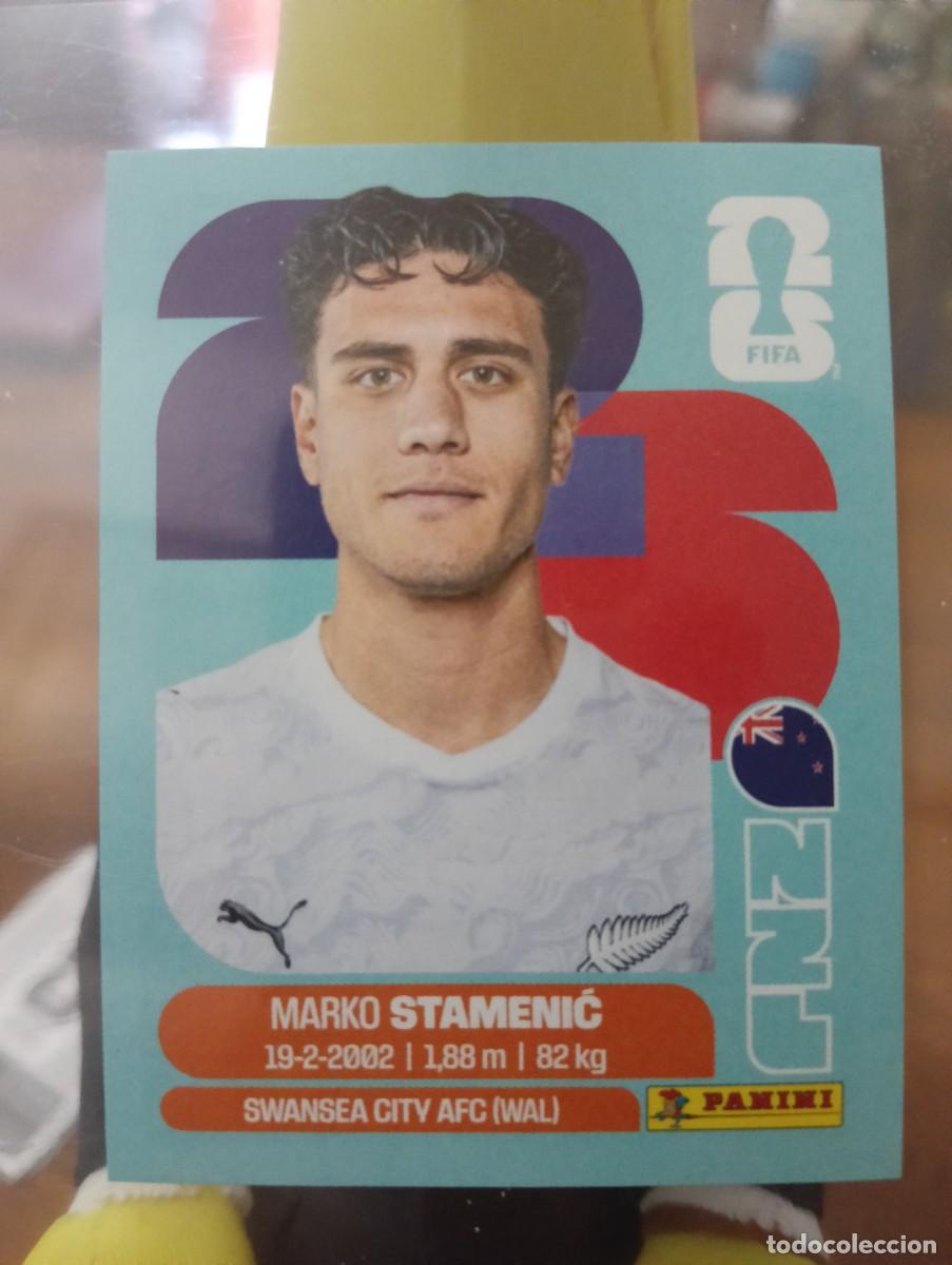 Football Stickers: Mundial 2026 - Marko Stamenic - N&deg; 15 - N.Zelanda