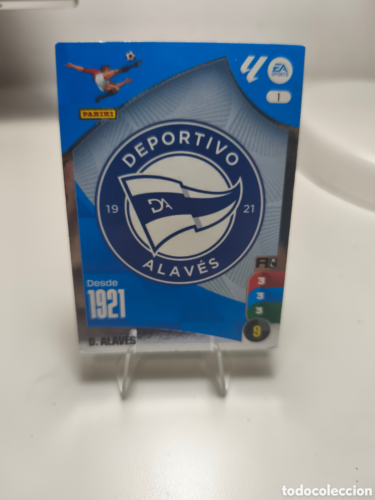 Cromos de f&uacute;tbol: Escudo Deportivo Alav&eacute;s 1 Adrenalyn XL 2024 2025 24 25